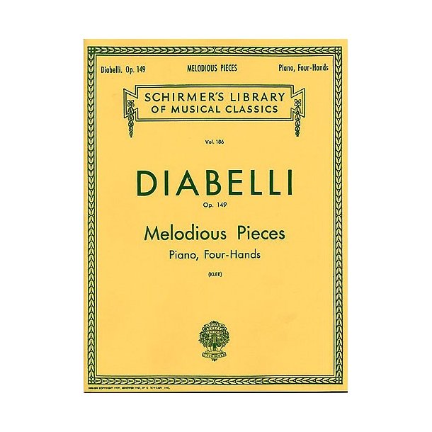 Anton Diabelli: Melodious Pieces On Five Notes Op.149