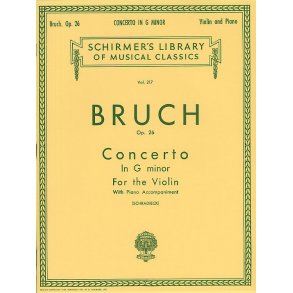Max Bruch: Violin Concerto No.1 In G Minor Op.26 (Violin/Piano)