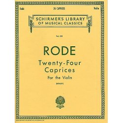 Pierre Rode: Twenty Four Caprices