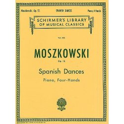 Moritz Moszkowski: Five Spanish Dances Op.12 (Piano Duet)