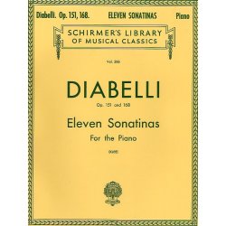Anton Diabelli: Eleven Sonatinas For Piano 0p.151/168