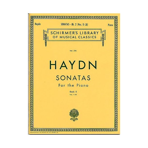 Franz Joseph Haydn: Twenty Piano Sonatas Book 2 (Nos. 11-20)