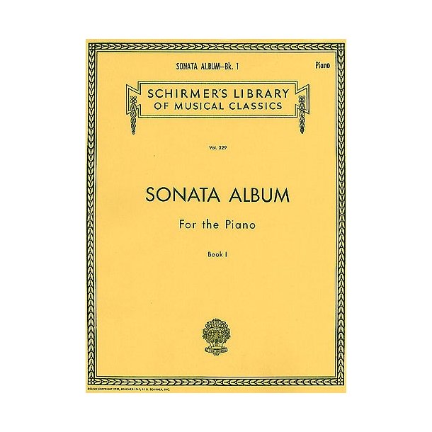 Sonata Album For The Piano - Book 1