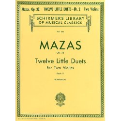 Jacques F. Mazas: Twelve Little Duets Op.38 Book 2