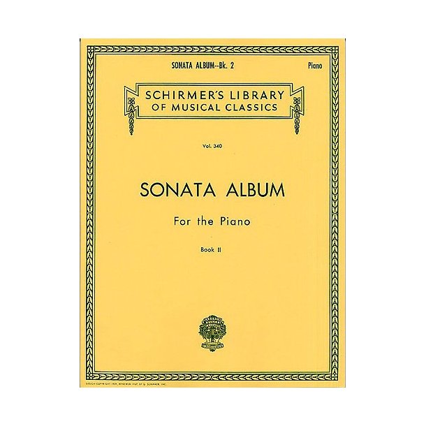 Sonata Album For Piano Book 2