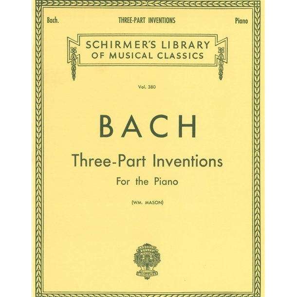 J.S. Bach: Fifteen Three-Part Inventions (W. Mason)