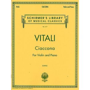 Tommaso Vitali: Ciaccona For Violin