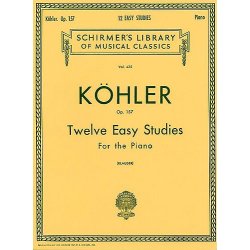 Louis Kohler: Twelve Easy Studies For Piano Op.157