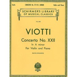 Giovanni Battista Viotti: Concerto No.22 In A Minor