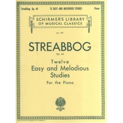 Louis Streabbog: Twelve Very Easy And Melodious Etudes Op.64 (Beginner/Intermediate)