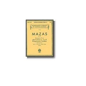 Jacques F. Mazas: 75 Melodious And Progressive Studies Op.36 - Book 2 (Brilliant Studies)