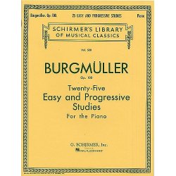 Friedrich Burgmuller: Twenty-Five Easy And Progressive Studies Op.100 (Complete)