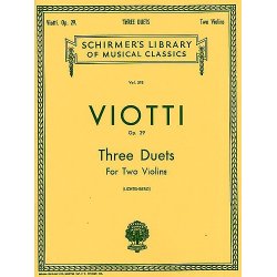 Giovanni Battista Viotti: Three Duets For Two Violins Op.29