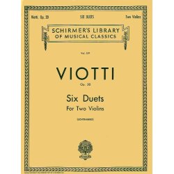 Giovanni Battista Viotti: Six Duets For Two Violins Op.20