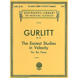 Cornelius Gurlitt: Easiest Studies In Velocity Op.83