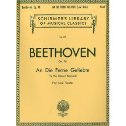 Beethoven: An Die Ferne Geliebte Op.98 (Low Voice)