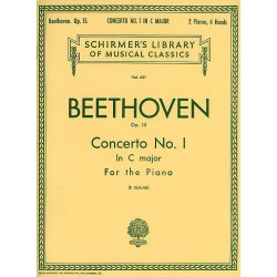 Ludwig Van Beethoven: Piano Concerto No.1 In C Op. 15 (2 Pianos, 4 Hands)