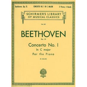 Ludwig Van Beethoven: Piano Concerto No.1 In C Op. 15 (2 Pianos, 4 Hands)