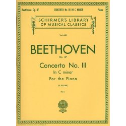 Beethoven: Piano Concerto No.3 In C Minor Op.37 (2 Piano Score)