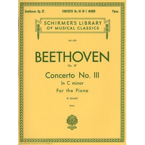 Beethoven: Piano Concerto No.3 In C Minor Op.37 (2 Piano Score)