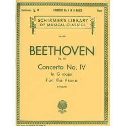 Ludwig Van Beethoven: Piano Concerto No. 4 In G Major Op.58 (2 Piano Score)