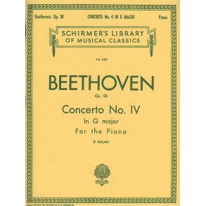 Ludwig Van Beethoven: Piano Concerto No. 4 In G Major Op.58 (2 Piano Score)