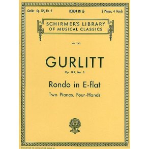 Cornelius Gurlitt: Rondo In E Flat Op.175 No.2 (4 Hands, 2 Pianos)