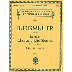 Friedrich Burgmuller: Eighteen Characteristic Studies Op.109