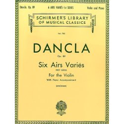 Charles Dancla: Six Airs Varies (First Series) Op.89