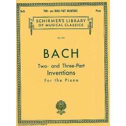 J.S Bach: Fifteen Two And Three-Part Inventions (Czerny)