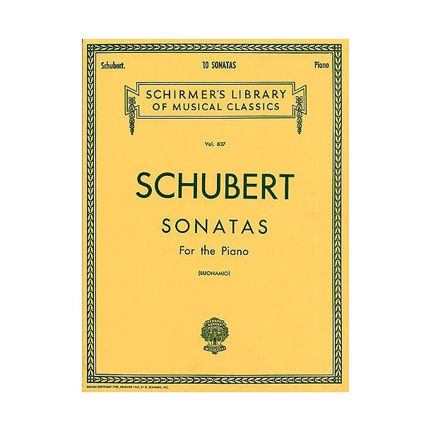 Franz Schubert: Sonatas For The Piano
