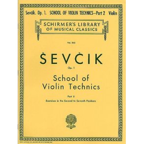 Otakar Sevcik: School Of Violin Technics Op.1 Book 2 (2nd-7th Positions)