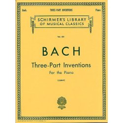 J.S. Bach: Fifteen Three-Part Inventions (Czerny)