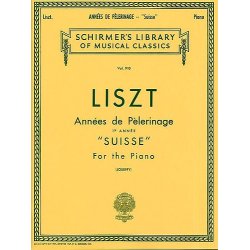 Franz Liszt: Annees De Pelerinage Book 1- Suisse