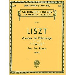 Franz Liszt: Annees De Pelerinage Book 2 'Italie'