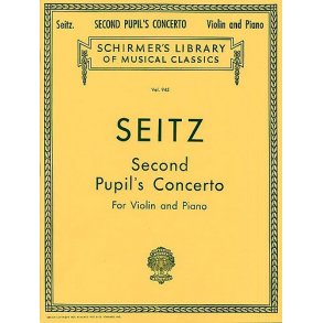 Friedrich Seitz: Pupil's Violin Concerto No.2 In G Op.13 (Violin/Piano)
