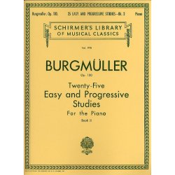 Friedrich Burgmuller: Twenty-Five Easy And Progressive Studies Op.100 Book 2