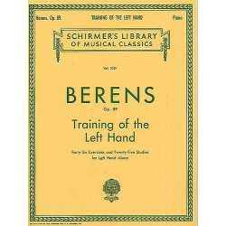 Hermann Berens: Training The Left Hand Op.89
