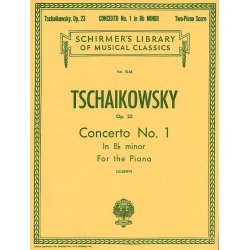 Pyotr Ilyich Tchaikovsky: Piano Concerto No.1 In B Flat Minor Op.23 (2 Piano Score)