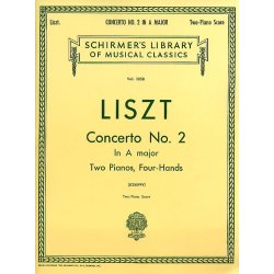 Franz Liszt: Piano Concerto No.2 In A (2 Pianos)