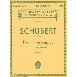 Franz Schubert: Four Impromptus For Piano Op.90