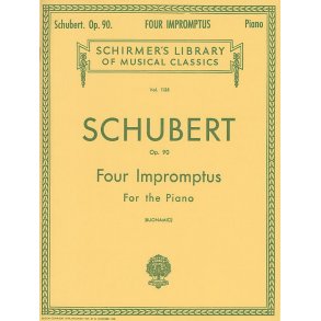Franz Schubert: Four Impromptus For Piano Op.90