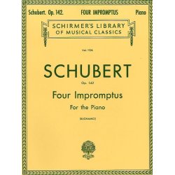 Franz Schubert: Four Impromptus For The Piano Op.142