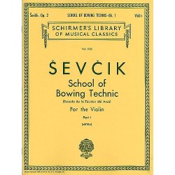 Otakar Sevcik: School Of Bowing Technics For Solo Violin Op.2 Book 1