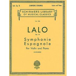 Edouard Lalo: Symphonie Espagnole Op.21 (Violin/Piano)