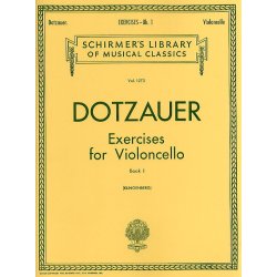 J.J.F. Dotzauer: Exercises For The Violoncello Book I