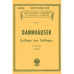 A. Dannhauser: Solfege Des Solfeges Book 3