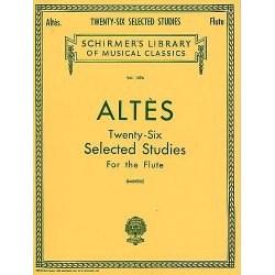 Henry Altes: 26 Selected Studies For Flute