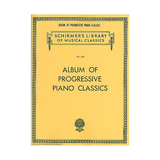 Album Of Progressive Piano Classics
