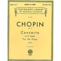 Frederic Chopin: Piano Concerto No.1 In E Minor Op.11 (Two Piano Score)